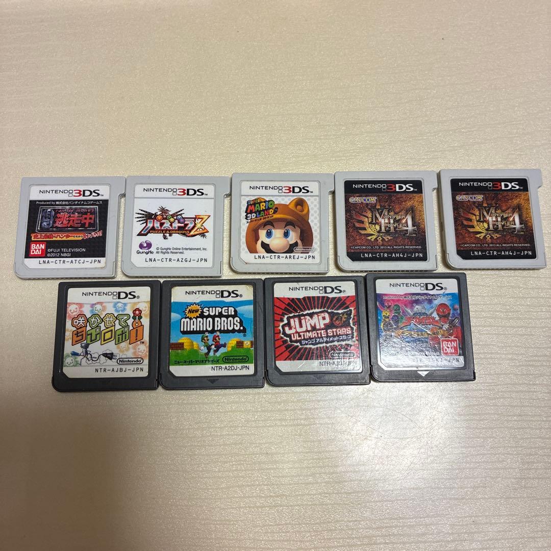 Nintendo 3DS / DS ソフト 9本セット没有明显的损伤或污渍