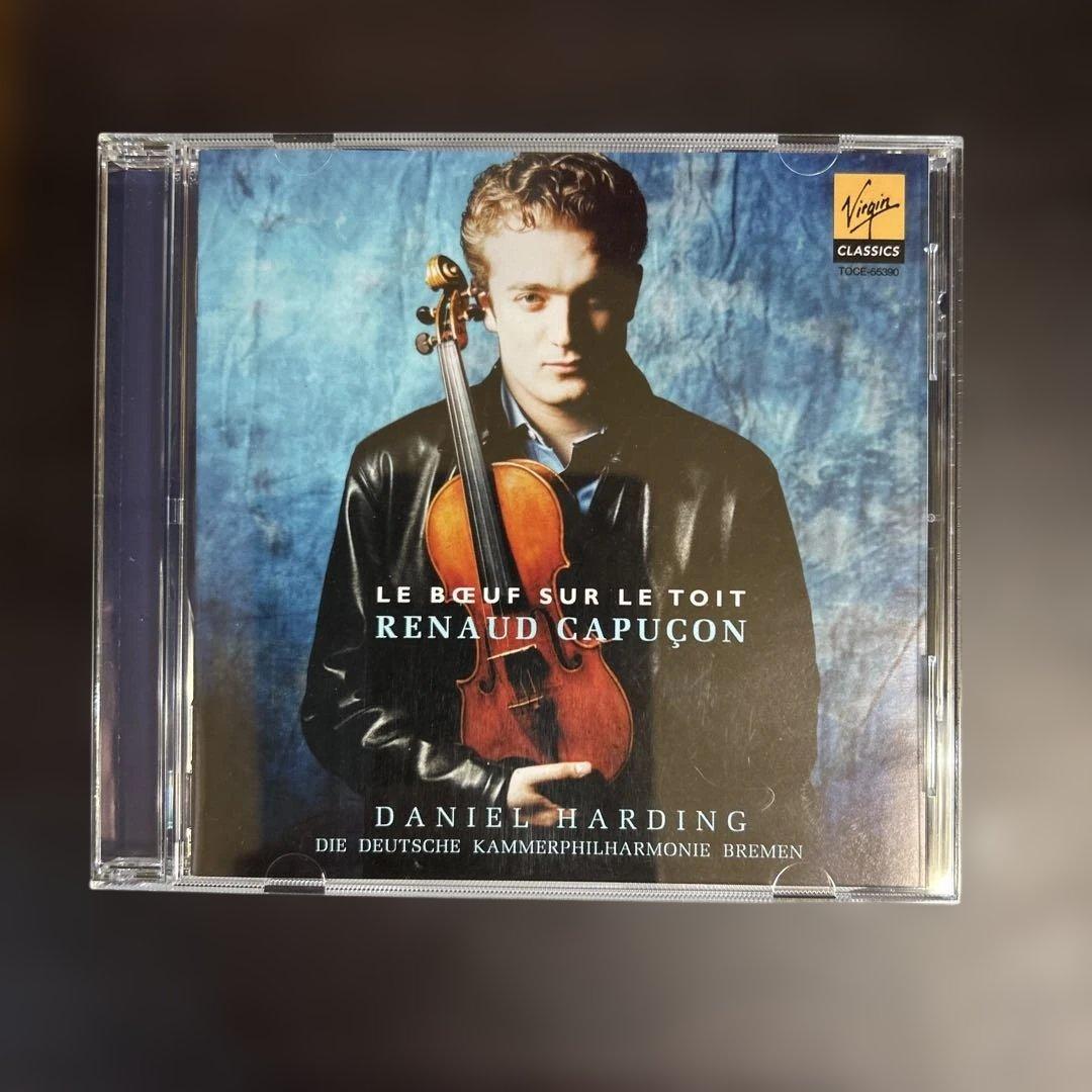 屋根の上の牡牛～フランス・ヴァイオリン名曲集 カプソン(VN) ハーディング/…
