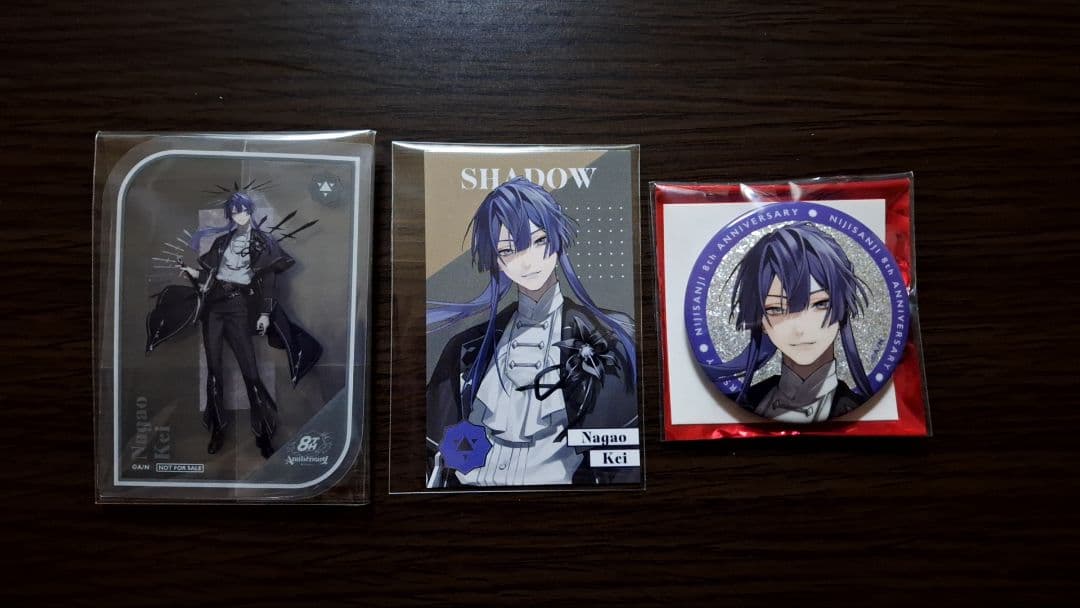 にじさんじ 8th Anniversary　長尾景　セット接近未使用