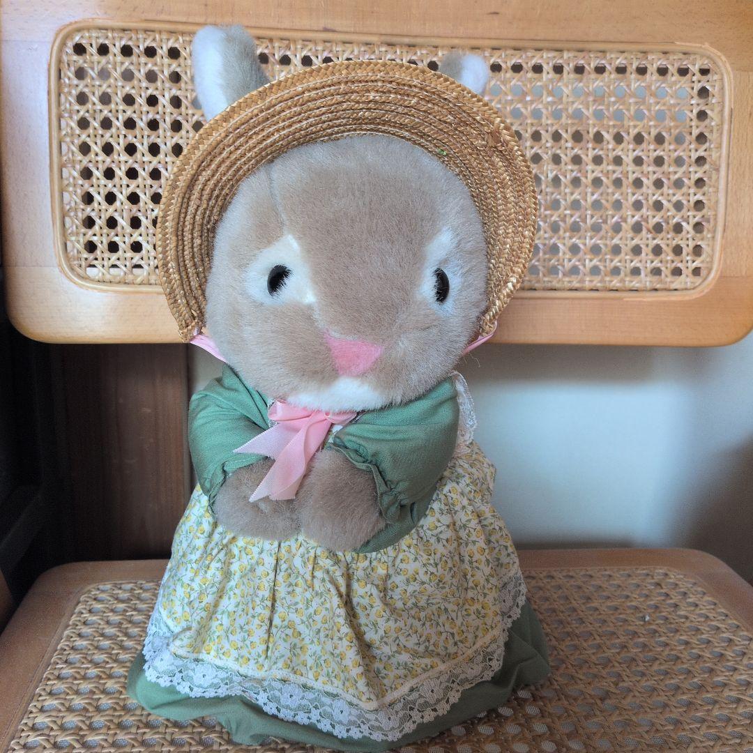 昭和レトロ　セキグチ　うさぎぬいぐるみ没有明显的损伤或污渍
