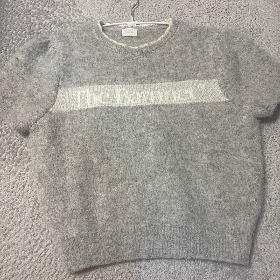 The Barnett ライトグレー 半袖ニット F没有明显的损伤或污渍