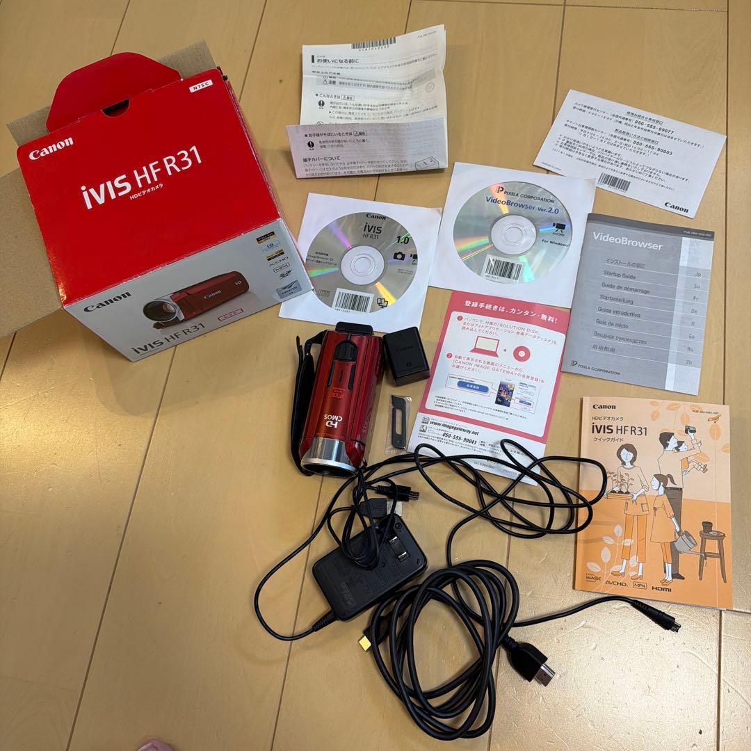 Canon iVIS HF R31 ビデオカメラ 本体　美品　値下げ可能没有明显的损伤或污渍