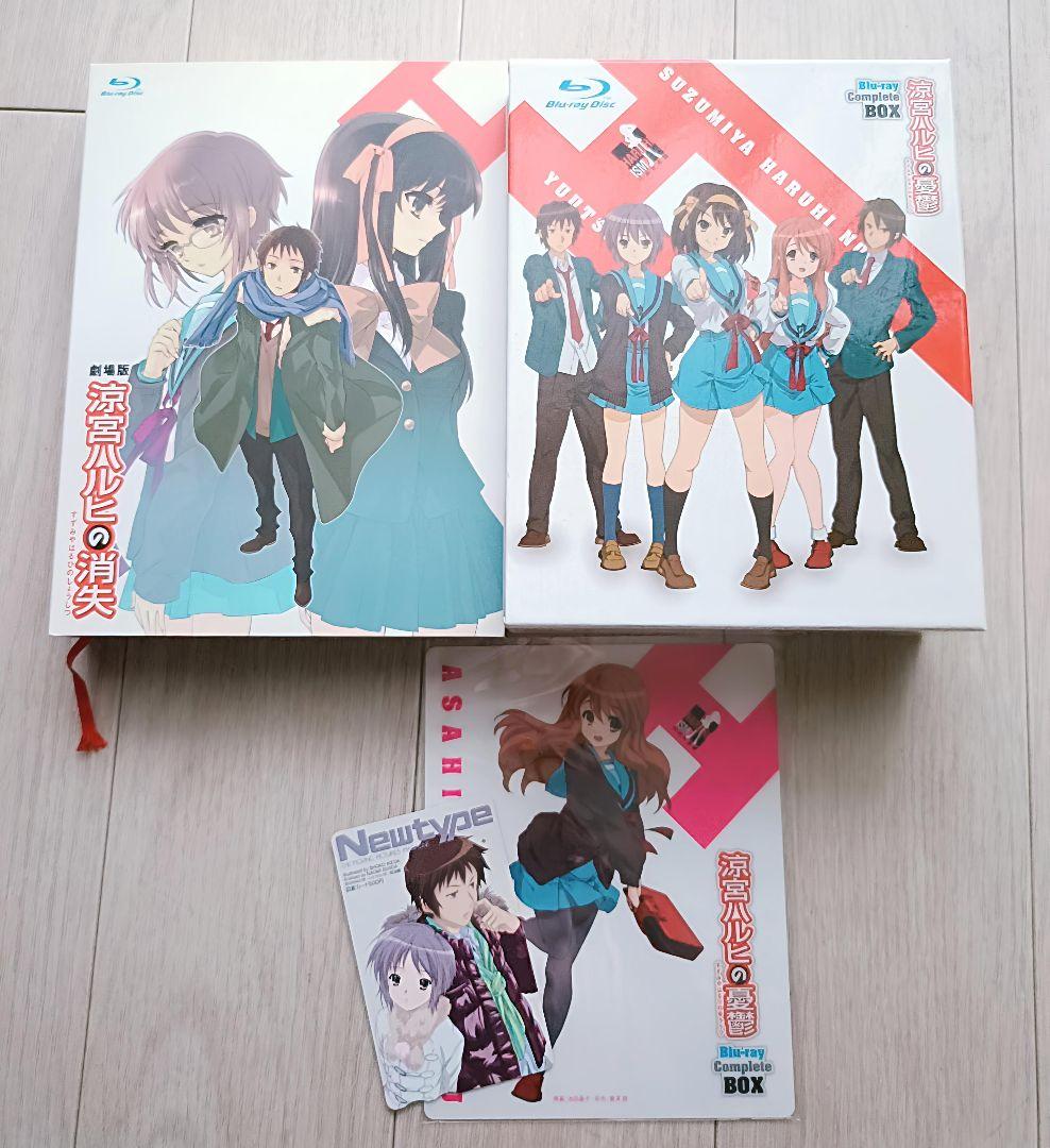 涼宮ハルヒの憂鬱 消失 Blu-rayBOX有些许损伤或污渍