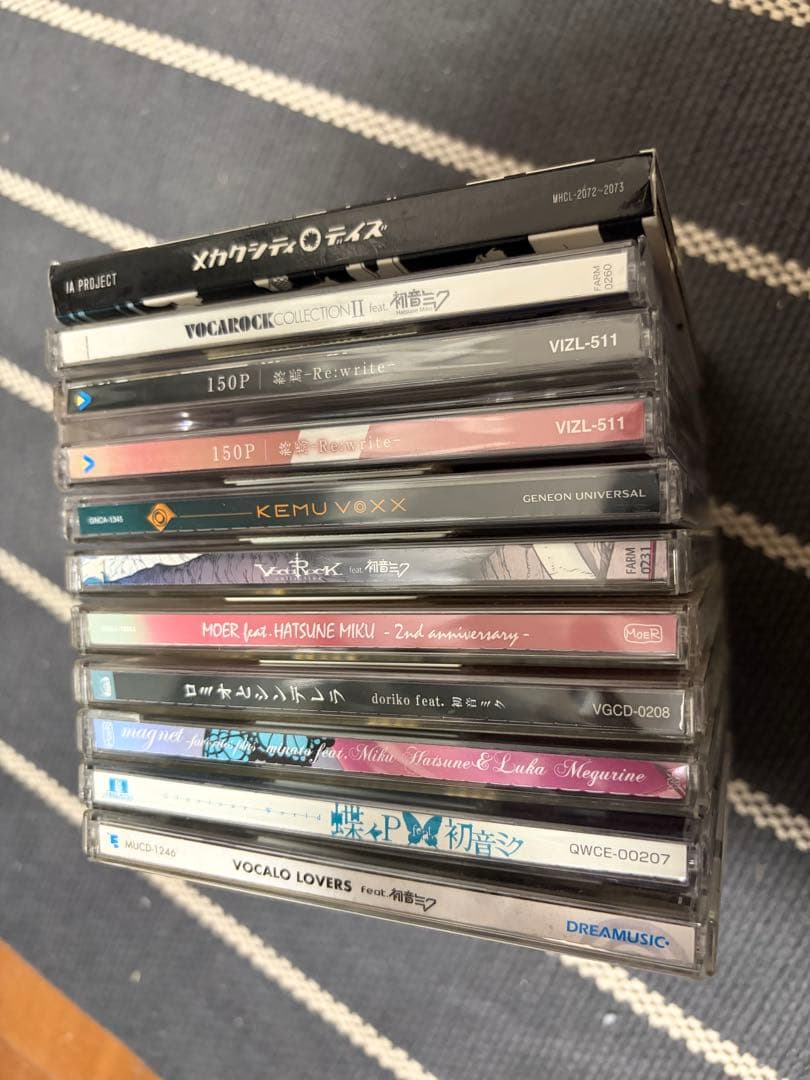 ボカロ系CDまとめ売り 10枚セット有些许损伤或污渍