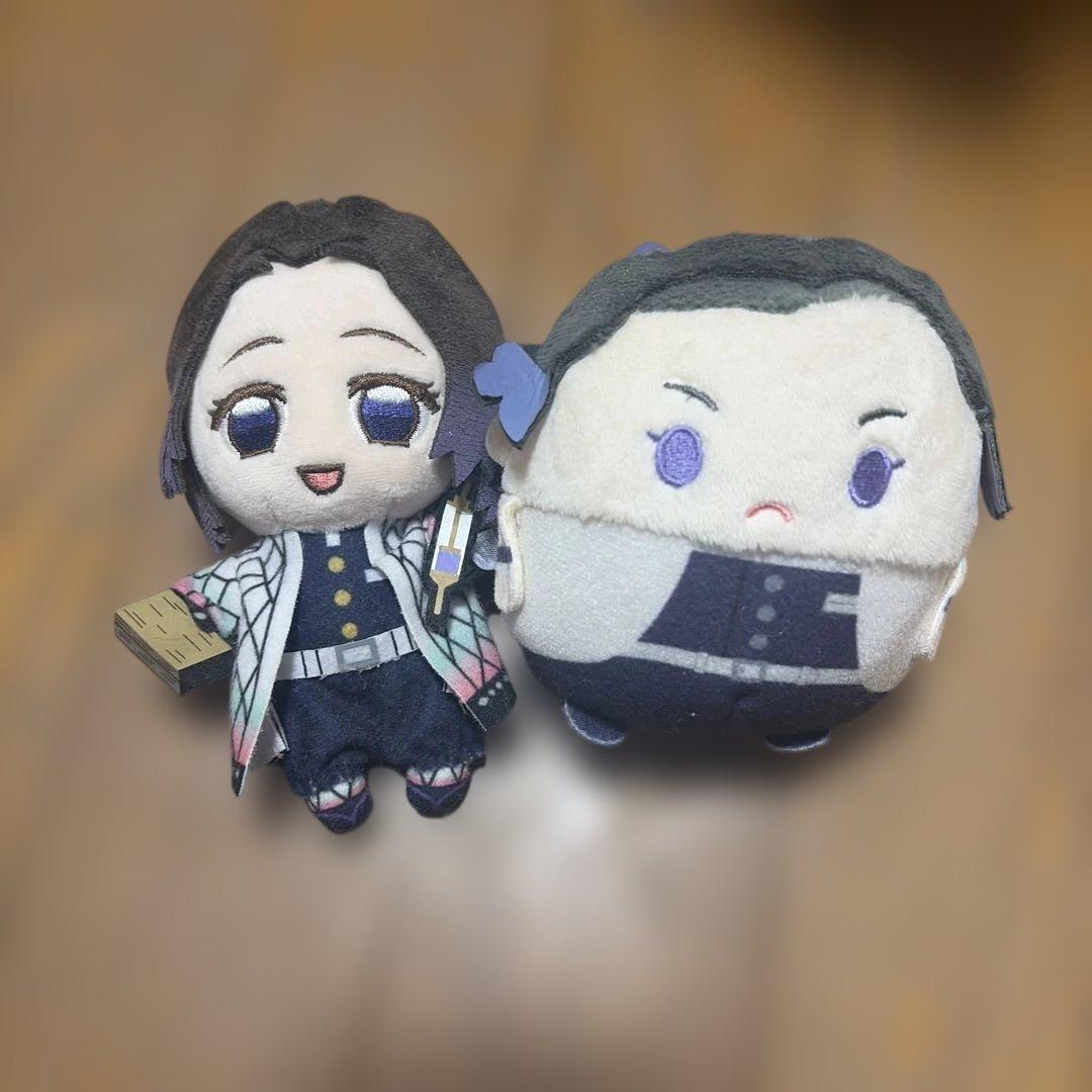鬼滅の刃　胡蝶しのぶ　ふわころりん　ぬいぐるみ　セット接近未使用