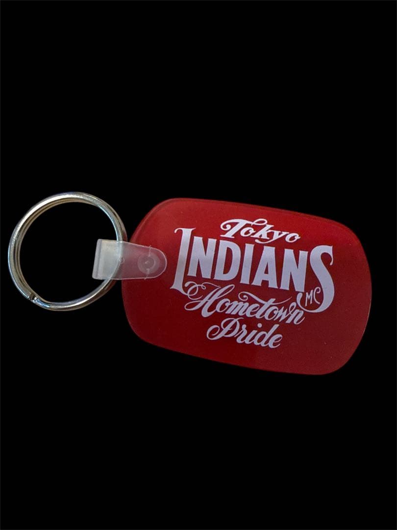 TOKYO INDIANS キーホルダー レッド没有明显的损伤或污渍