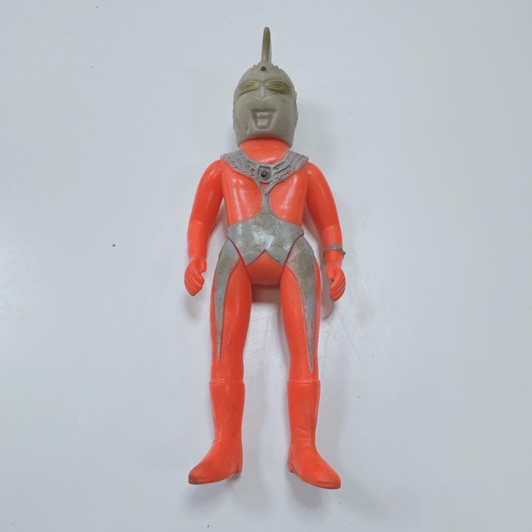 k1391ブルマァク ウルトラマンタロウ ソフビ 16cmサイズ エース 当時物ウルトラマン;有些许损伤或污渍