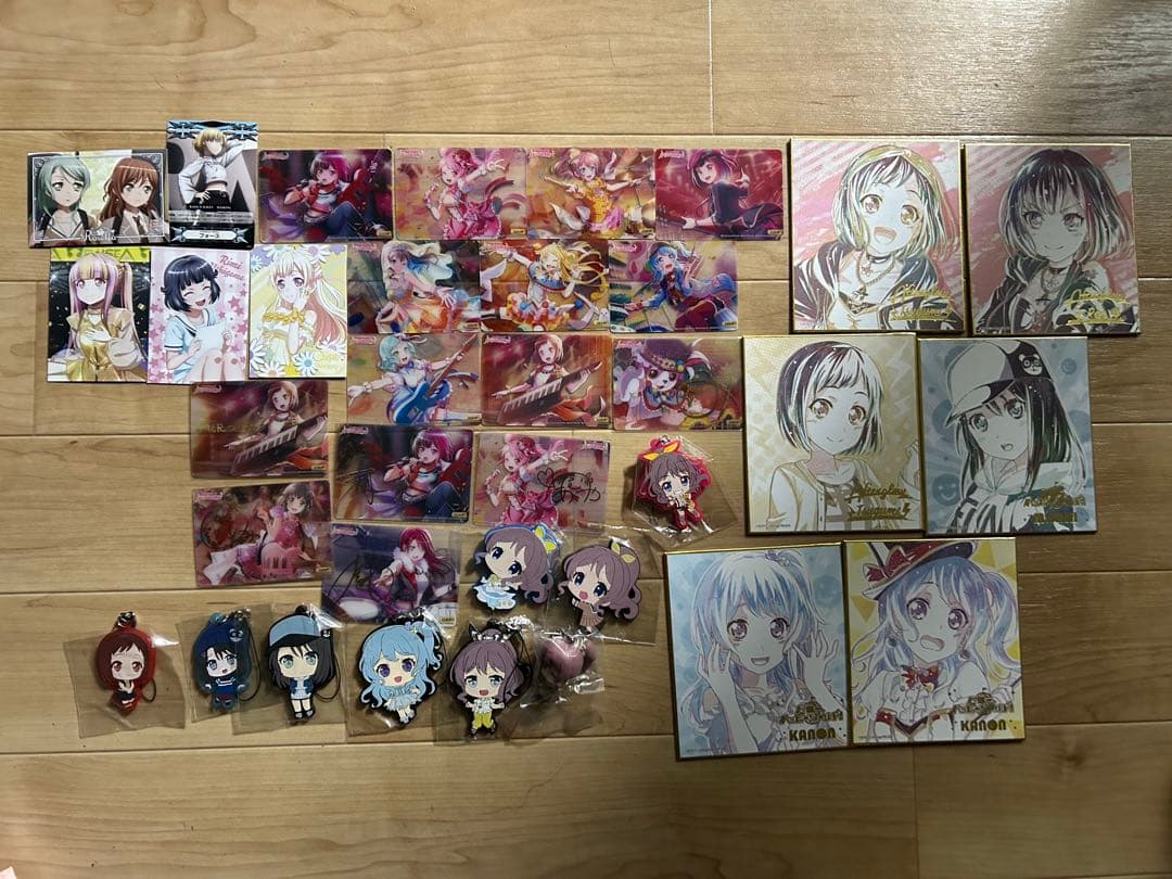 バンドリ　BanGDream! ガルパ　まとめ売り　色紙クリアカード　ラバスト