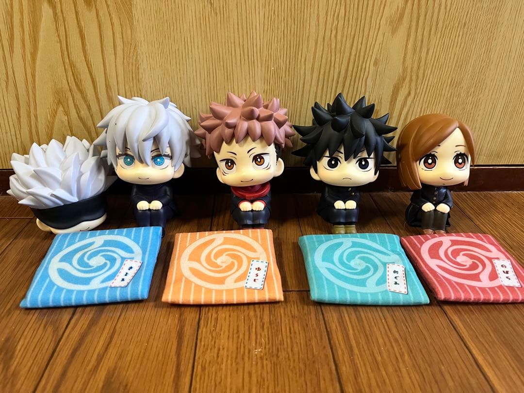 るかっぷ　虎杖 野薔薇 伏黒恵 五条悟　4点セット＊2/19追記あり没有明显的损伤或污渍