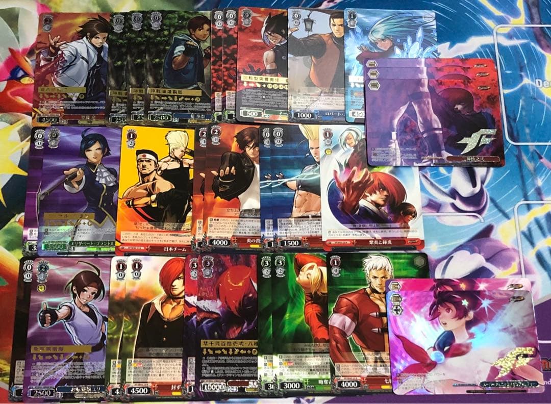 ヴァイスシュヴァルツ KOF まとめ売り有些许损伤或污渍