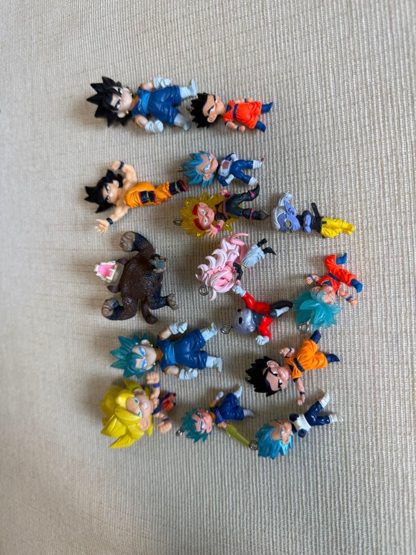 ドラゴンボール ミニフィギュア 15体セット有些许损伤或污渍