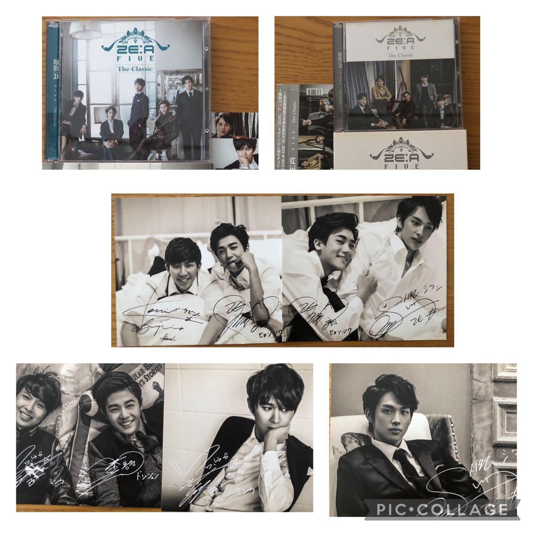 ZE:A FIVE=The Classic 2形態/CD＋DVD カード5枚付