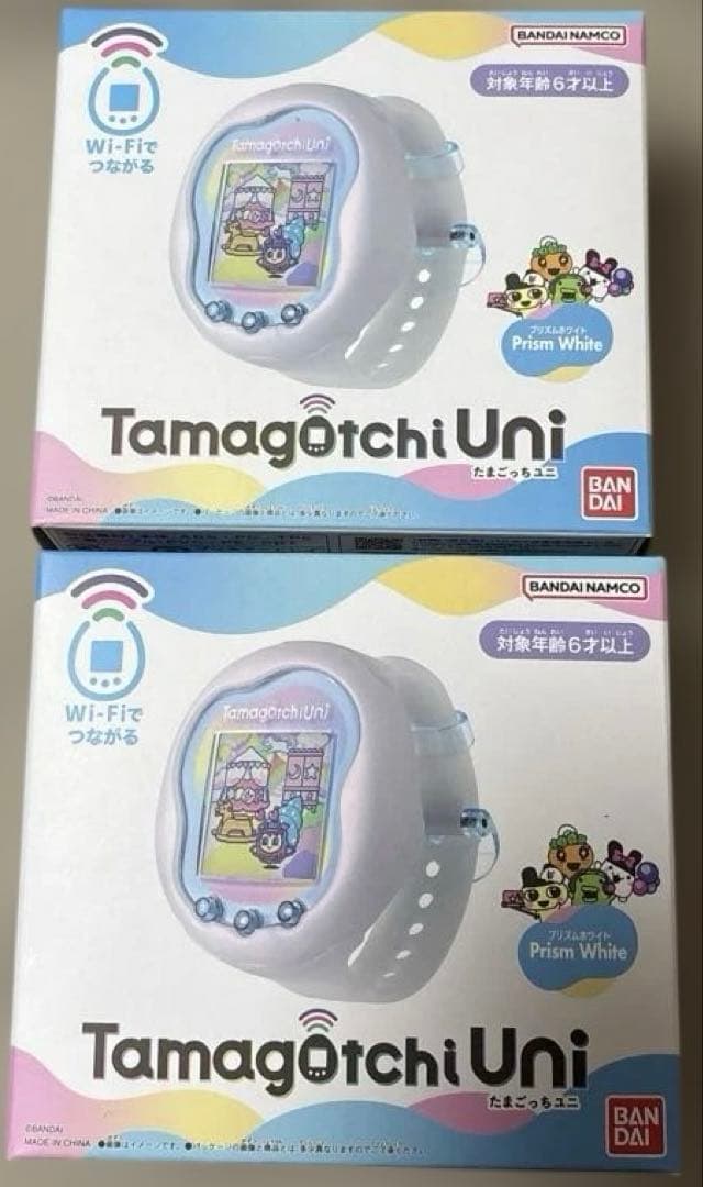 【2セット】たまごっち　Uni プリズムホワイト 【新品未開封】未使用