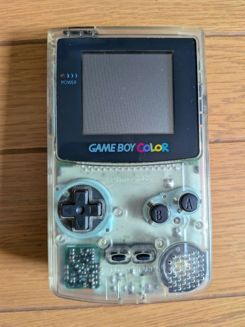 【ジャンク扱】Nintendo GAME BOY COLOR クリア 本体