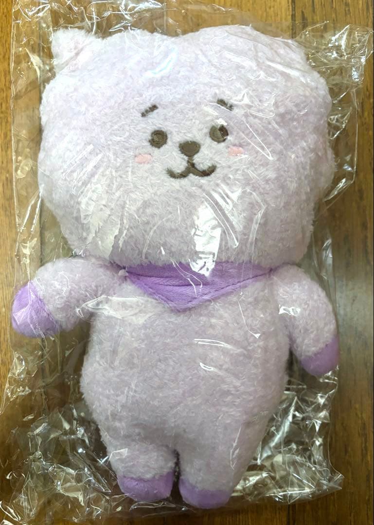 BT21 レインボーカラー ぬいぐるみ パープル RJ未使用