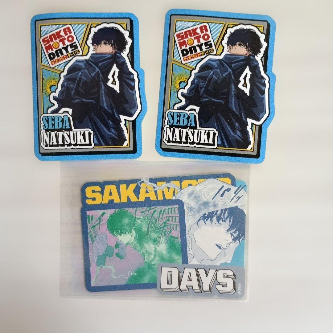 SAKAMOTO DAYS 勢羽夏生 ステッカー 3枚セット
