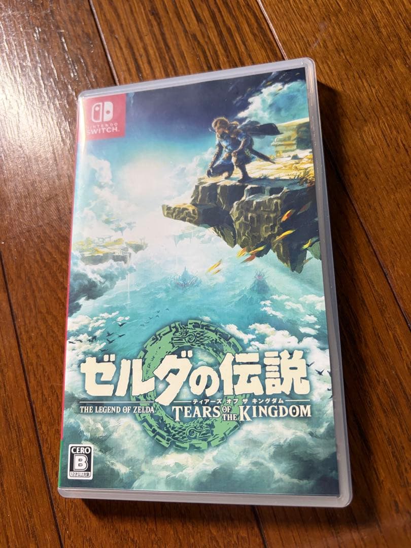 ゼルダの伝説 ティアーズ オブ ザ キングダムNintendo Switch;没有明显的损伤或污渍