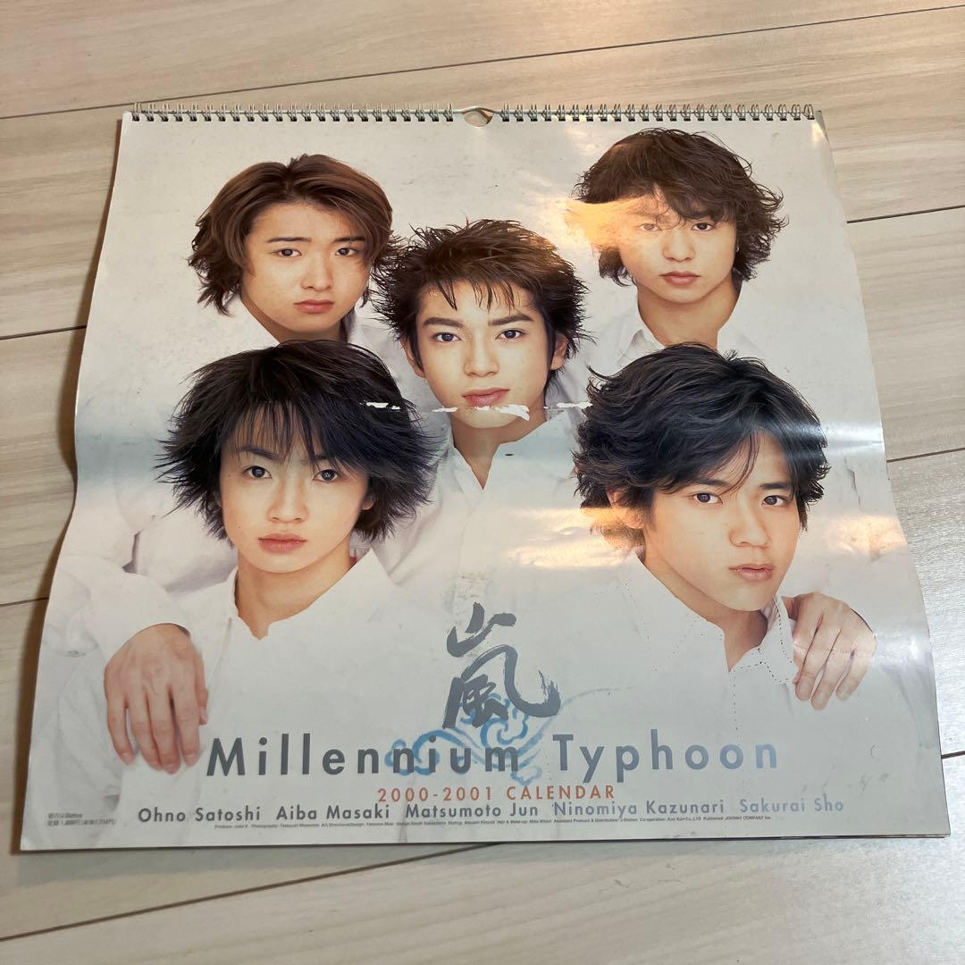 嵐Millennium Typhoon 2002-2001 カレンダー