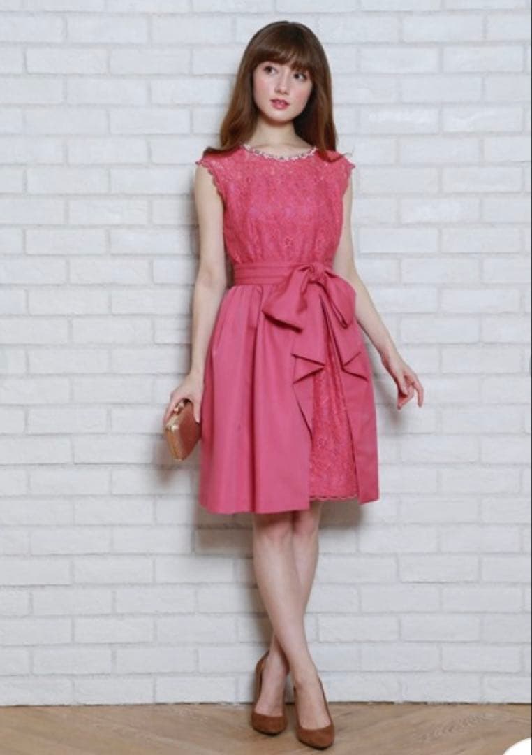 リランドチュール 3ウェイドレス ピンクRirandture;没有明显的损伤或污渍