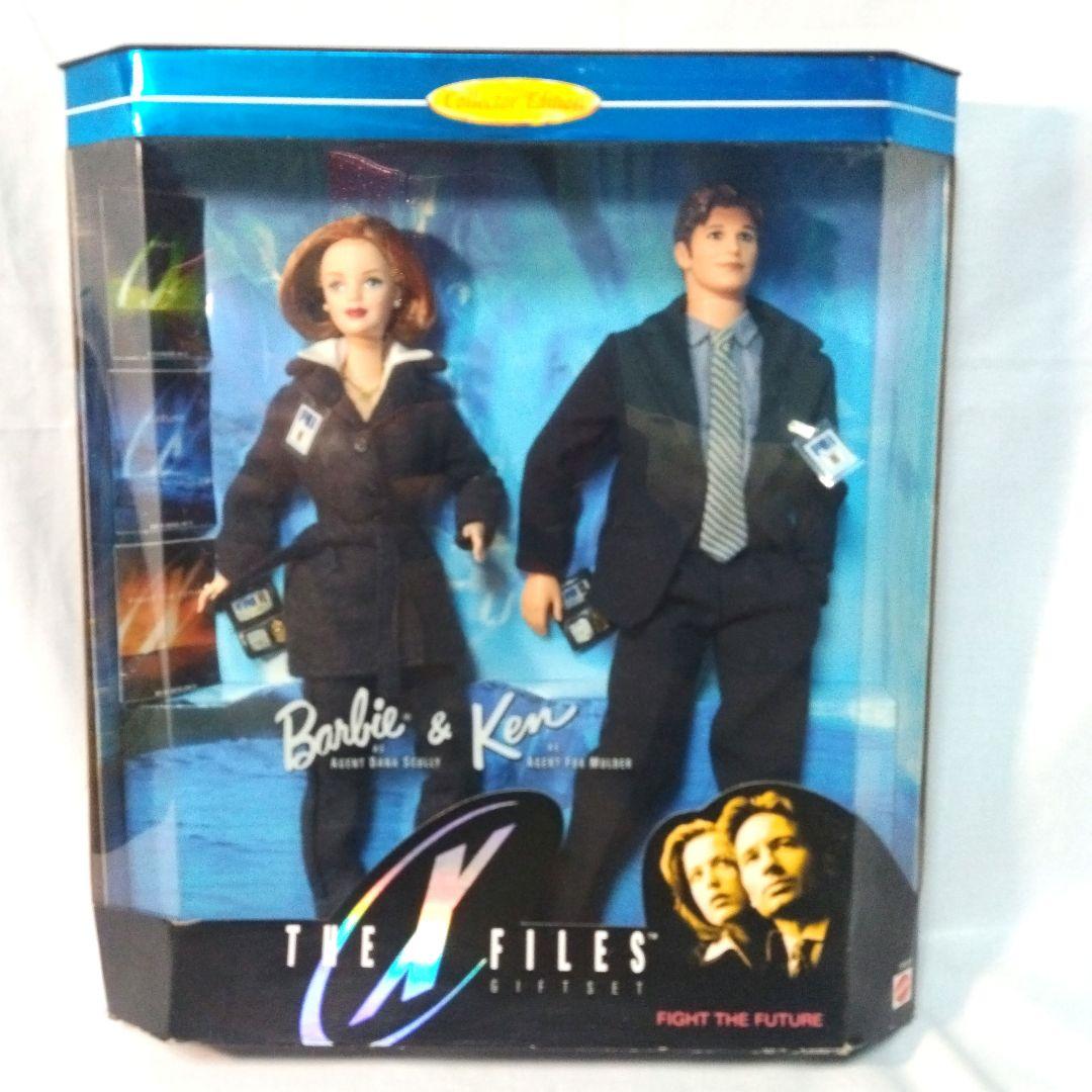 1998スカリーバービー & モルダーケン X-Files ギフトセット難アリ有些许损伤或污渍