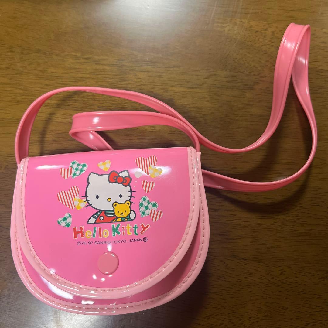 【1997年製】Hello Kitty ピンクショルダーバッグ