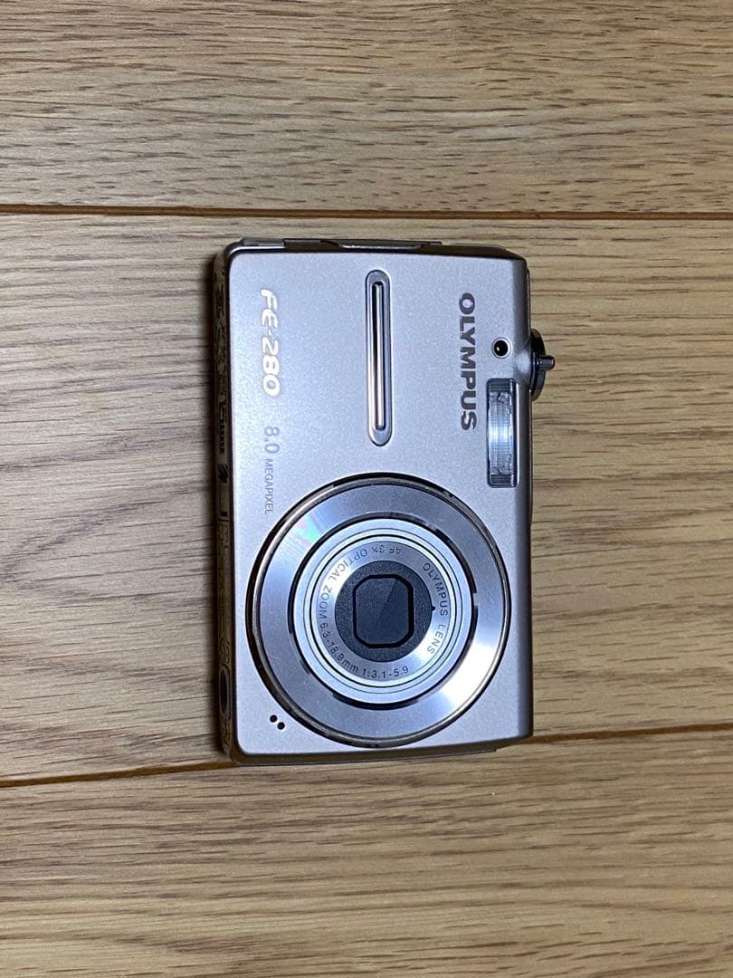 『不動ジャンク品』OLYMPUS FE-280 コンパクトデジタルカメラOLYMPUS;整体状态不佳