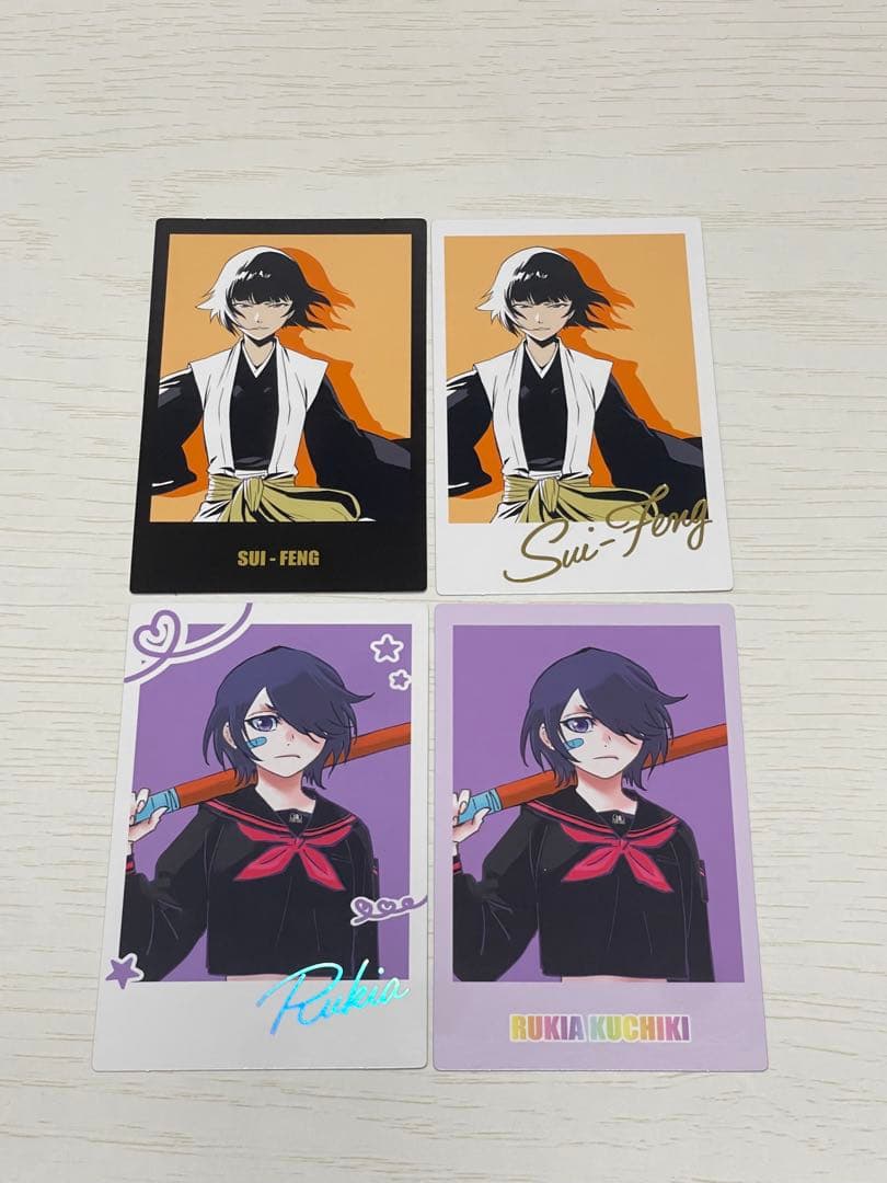 即日発送！BLEACH WORLD インスタントフォト風シート　砕蜂　ルキア未使用