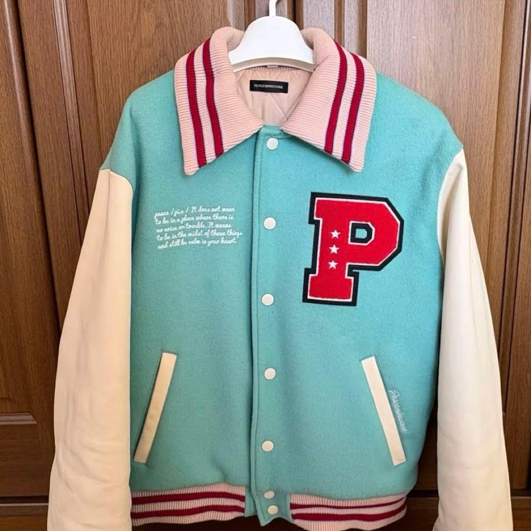 peaceminusone VARSITY JACKET #1 MINTPEACEMINUSONE;有些许损伤或污渍