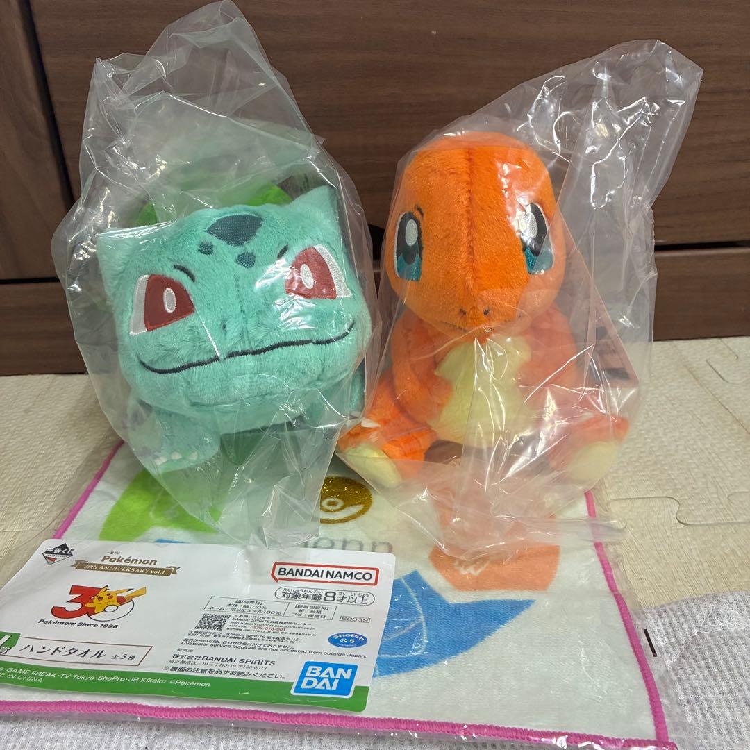 一番くじ Pokémon 30th C賞2点セット未使用