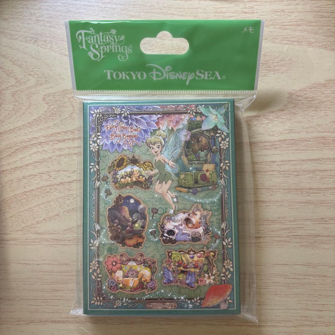 東京ディズニーシー ファンタジースプリングス メモ ティンカーベル