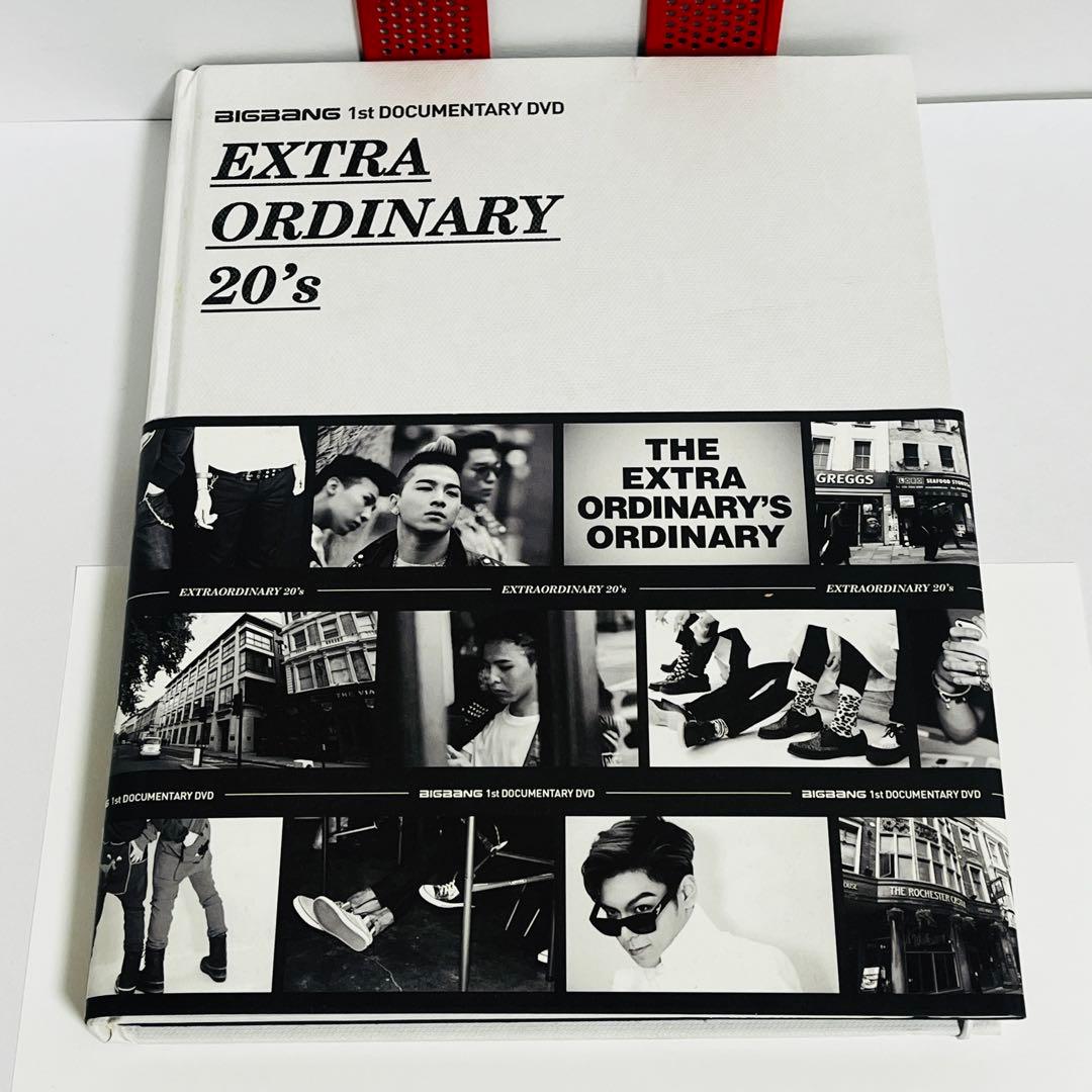 BIGBANG EXTRA ORDINARY 20's　日本盤 2DVD+写真集有损伤或污渍
