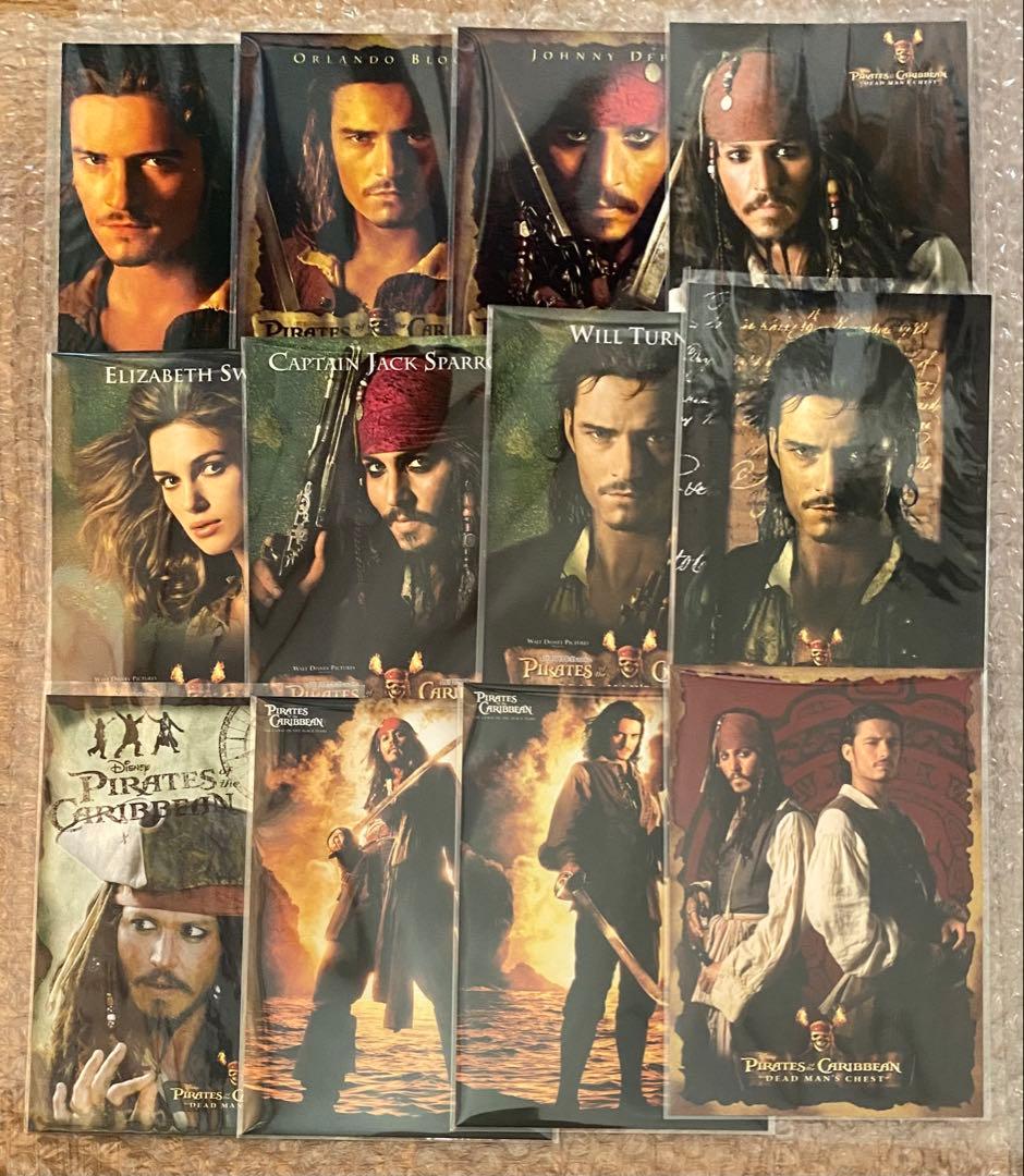 パイレーツオブカリビアン ポストカード 12枚セット