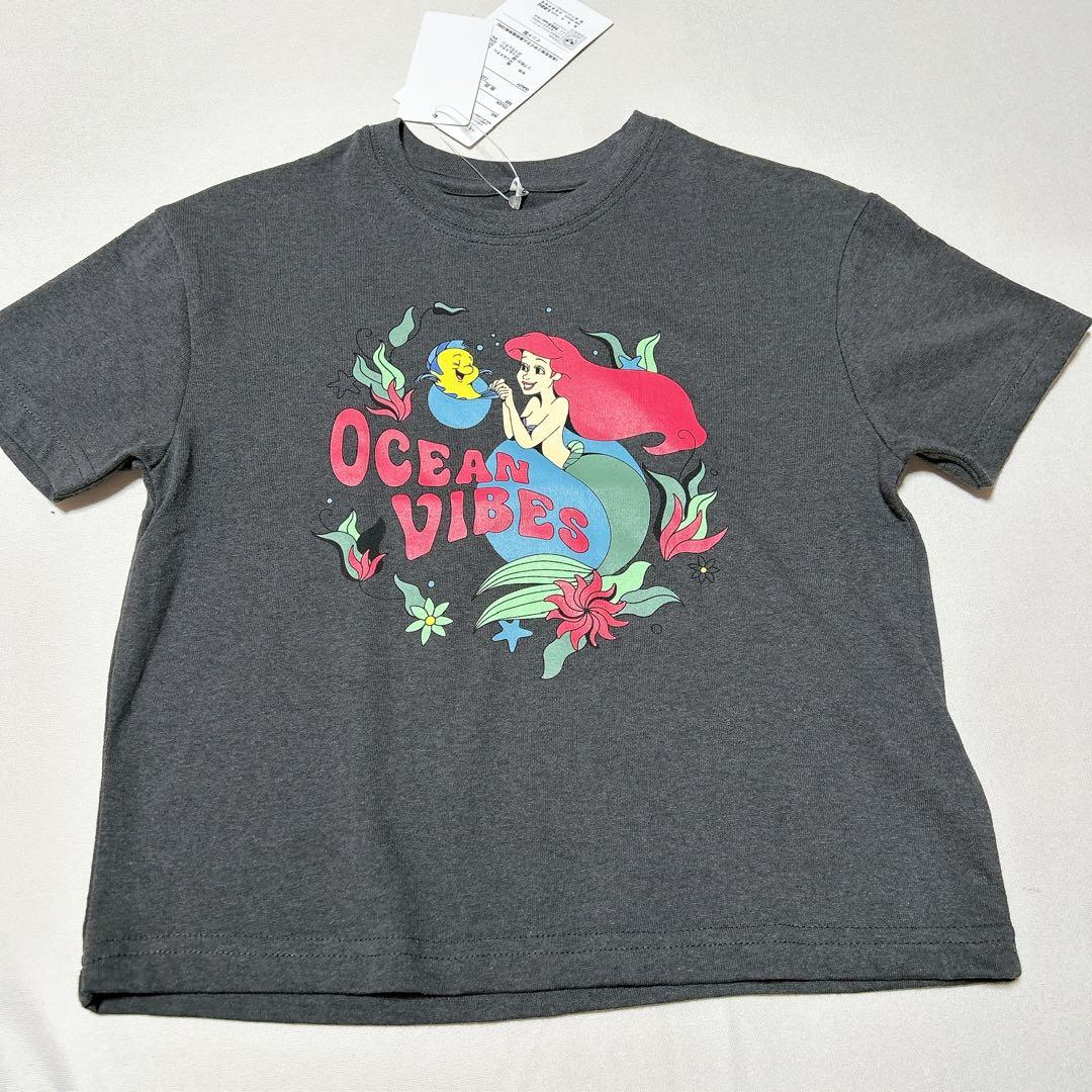 新品　アリエル 半袖Tシャツ キッズ120 ディズニー　プリンセス