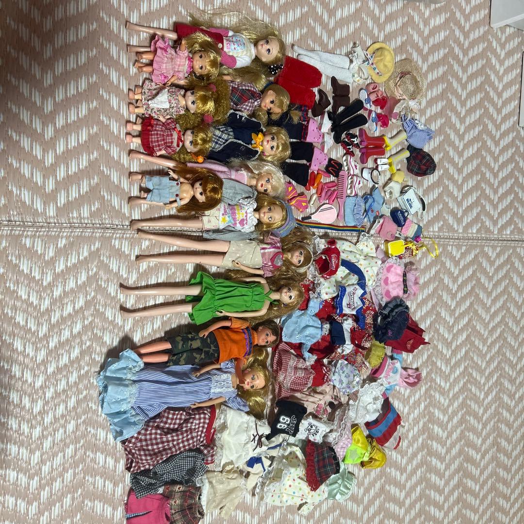 リカちゃん人形 大量セット まとめ売り没有明显的损伤或污渍