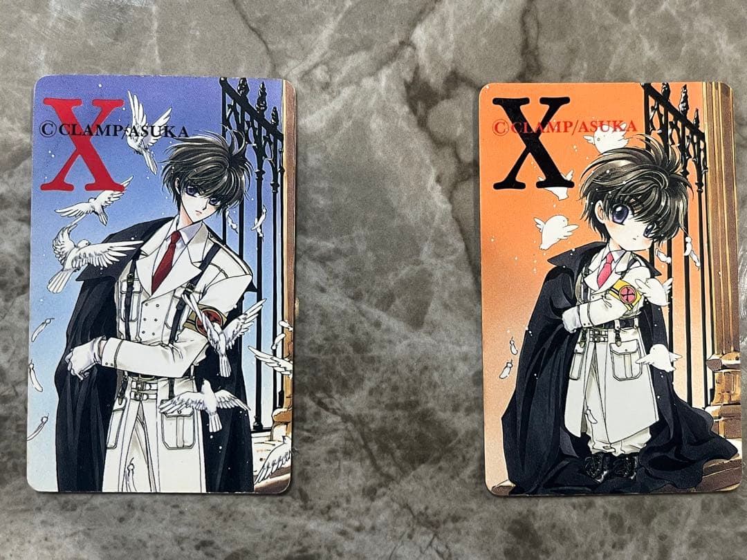 CLAMP X キャラクターミラーカード 2枚セット