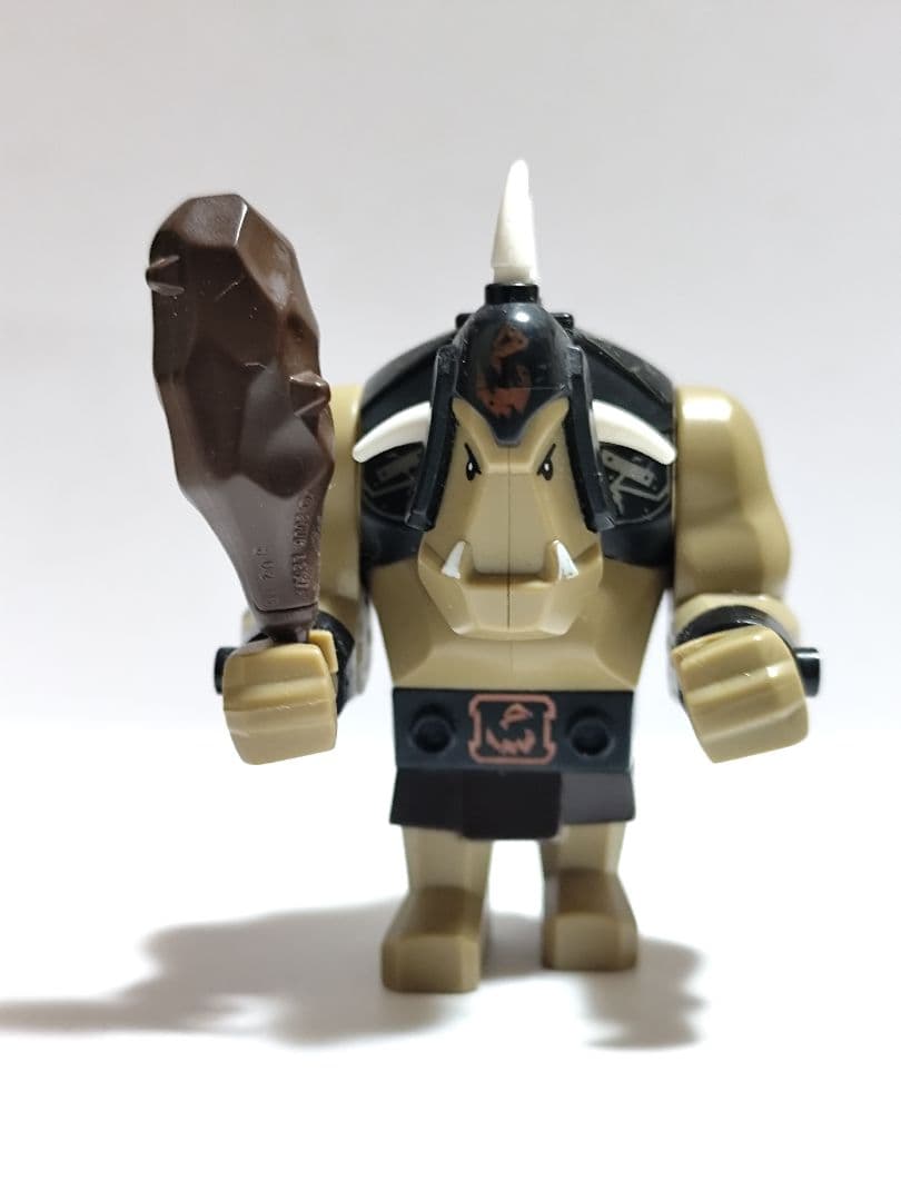 LEGO トロール　ビッグフィグ　正規品　こん棒　ジャイアント　お城シリーズ