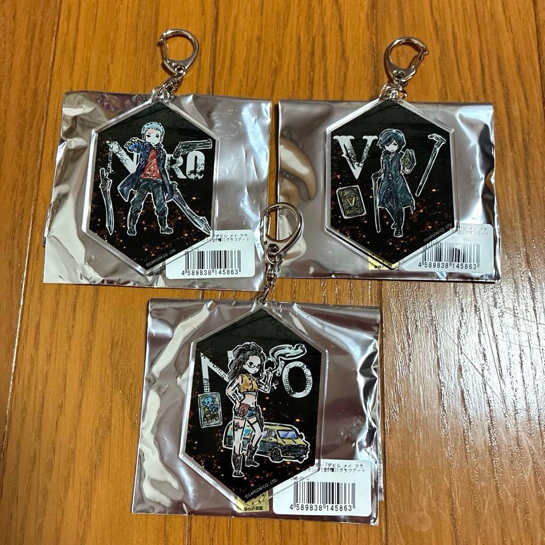 デビルメイクライ　ネロ　V　ニコ　アクリルキーホルダー　グラフアート