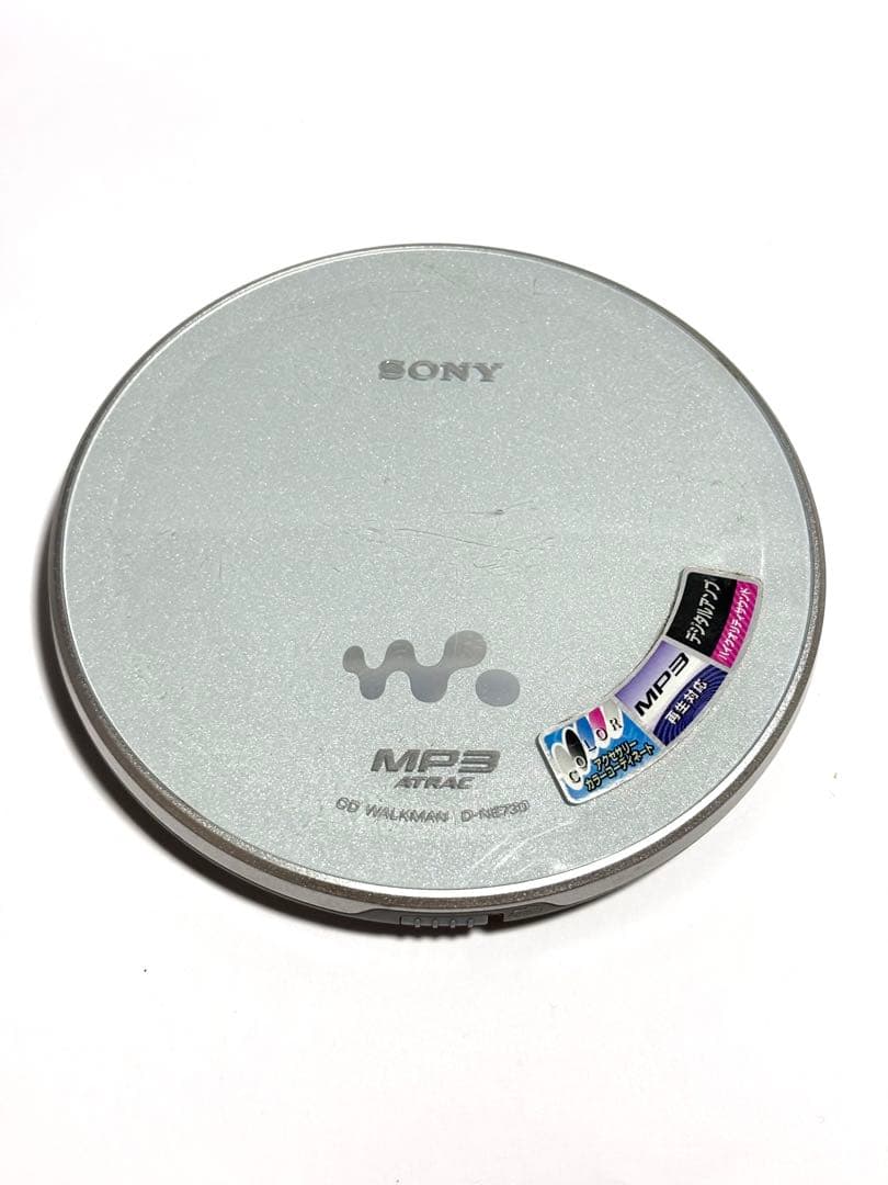 SONY CDウォークマン D-NE730 動作品 本体のみSONY;没有明显的损伤或污渍