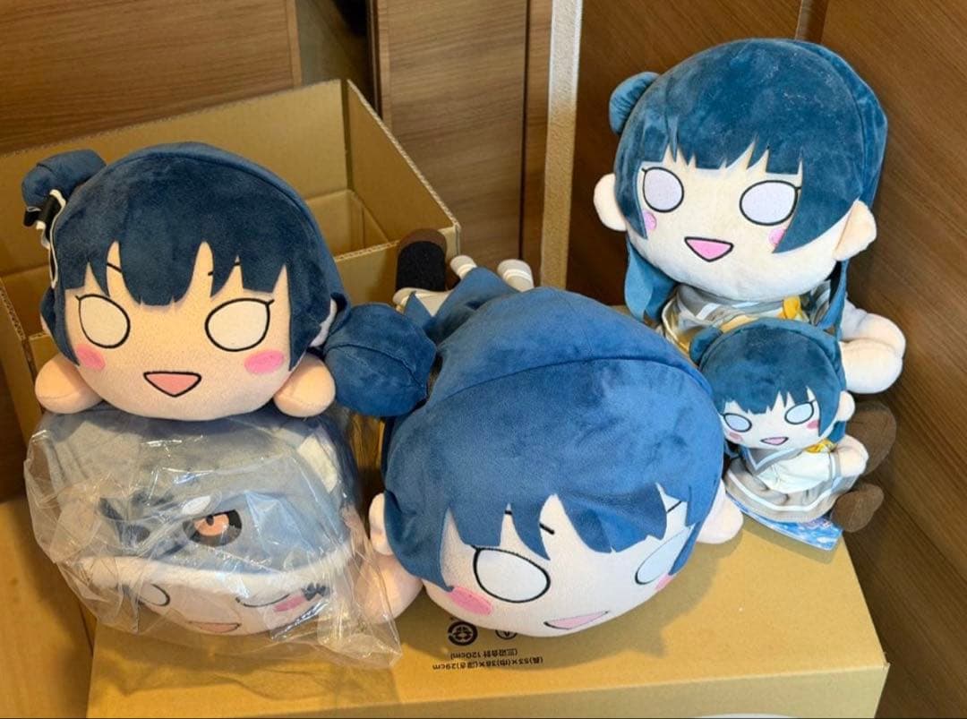 ラブライブ　Aqours 津島善子　ぬいぐるみ　寝そべり　5点未使用