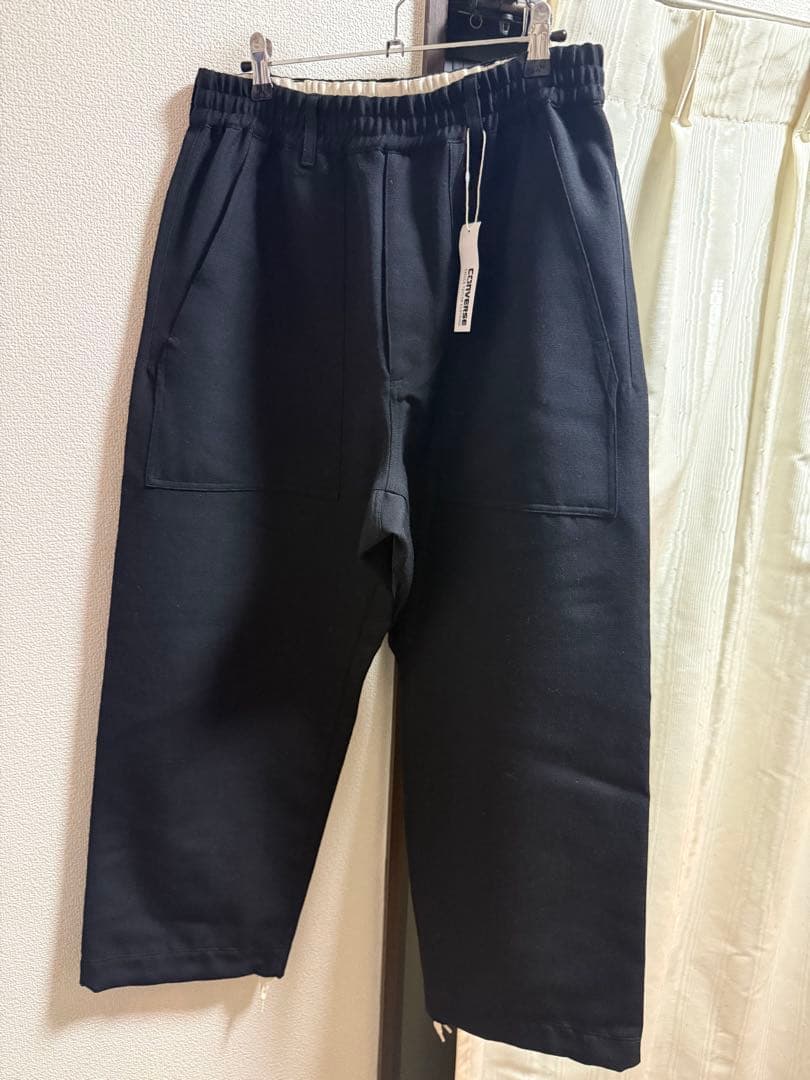 新品未使用 CONVERSE ウールパンツ ブラック サイズ2Converse;未使用