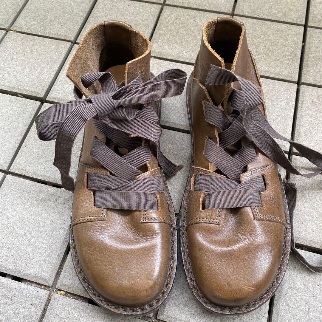 trippen レースアップ レザーシューズ ブラウン37trippen;有些许损伤或污渍