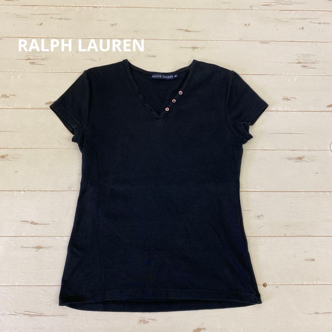 RALPH LAUREN ラルフローレン Tシャツ カットソー ブラック M