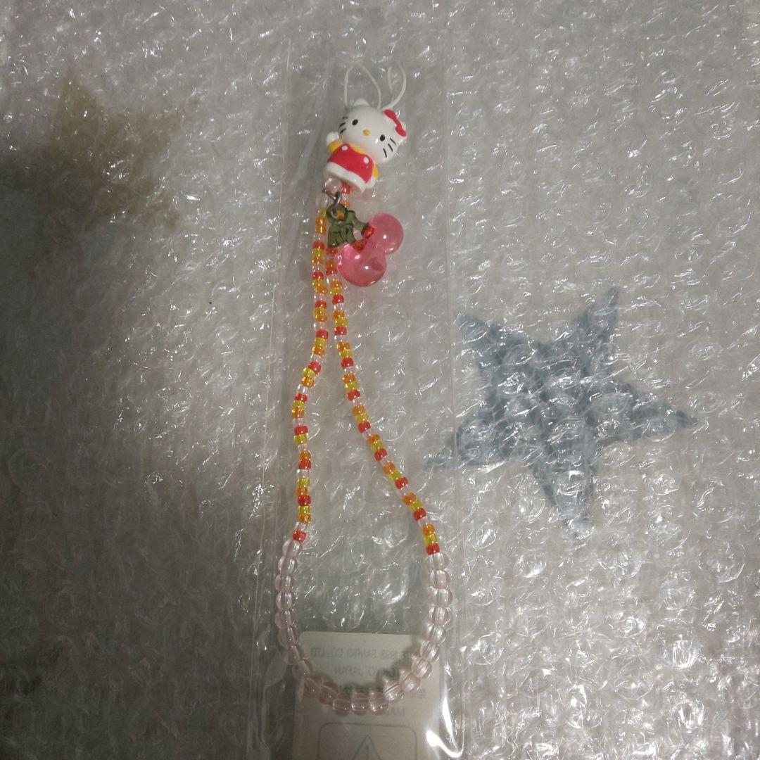サンリオ ハローキティ ストラップ さくらんぼ