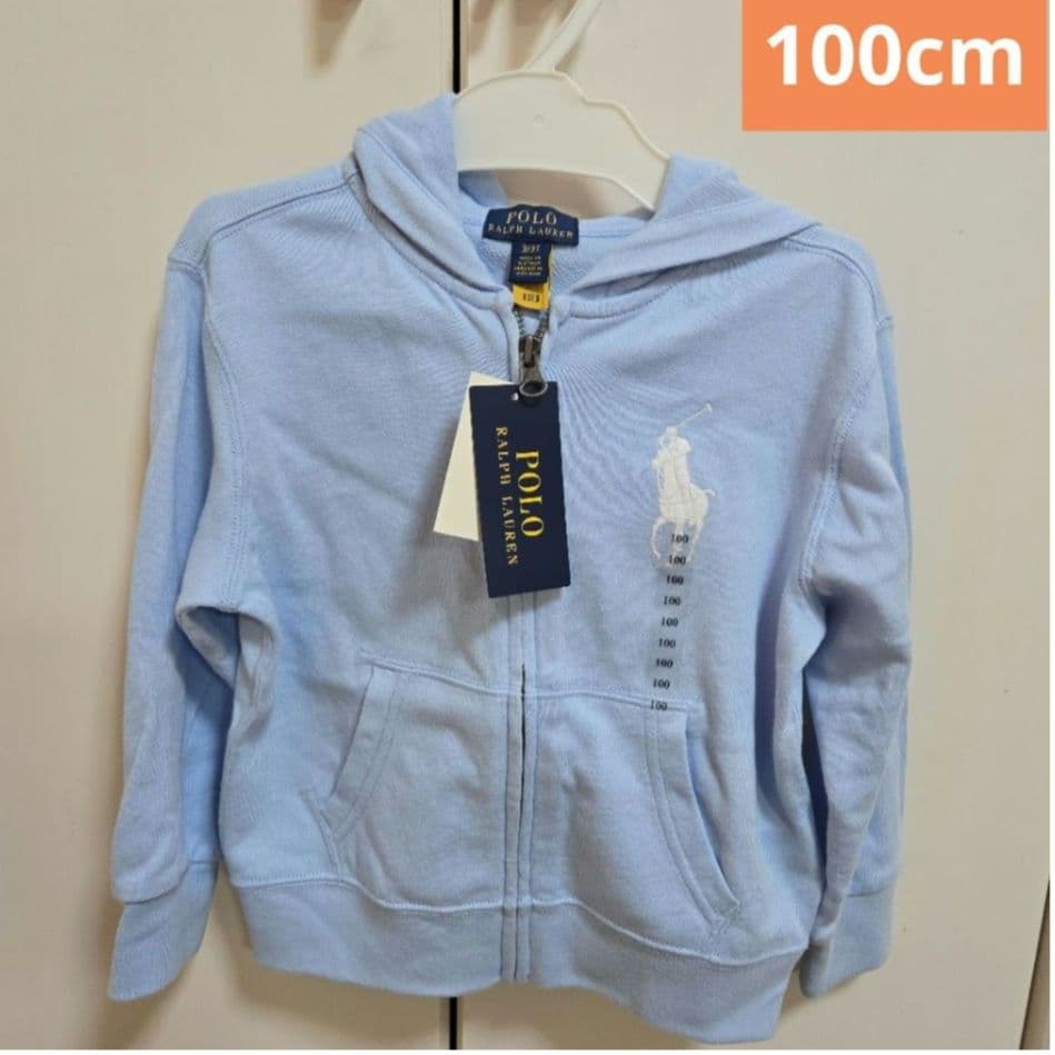 新品◇POLO RALPH LAUREN フルジップパーカー◇100cm