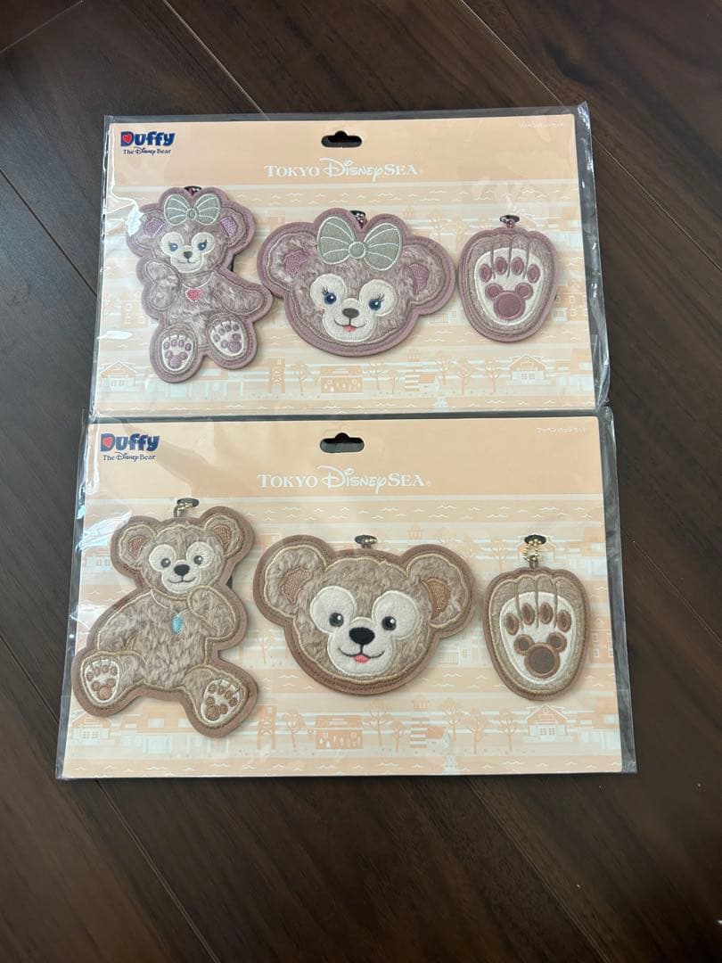 ディズニー ダッフィー シェリーメイ ワッペンバッチ セット