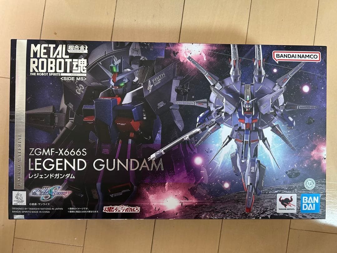 メタルロボット魂　レジェンドガンダム接近未使用