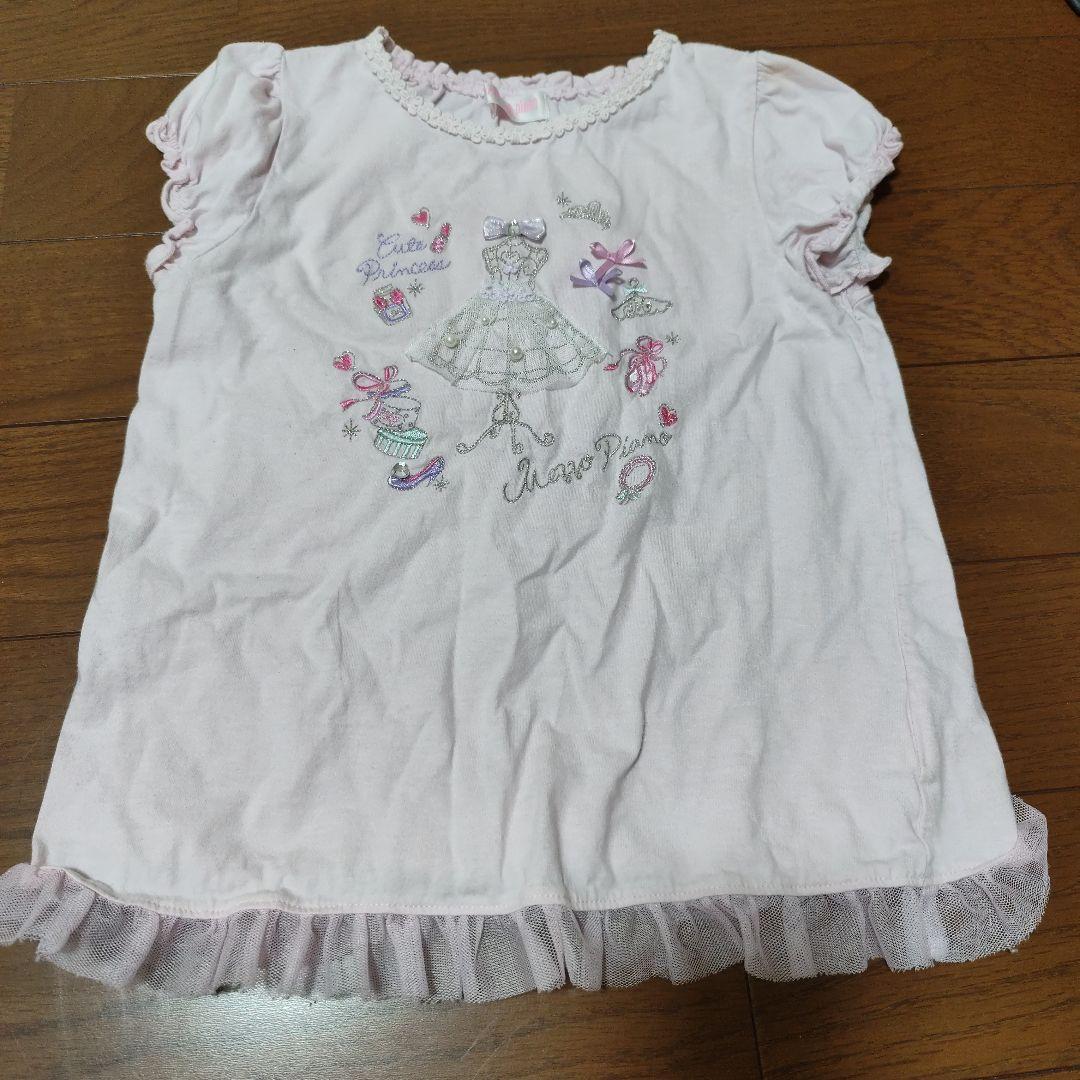 mezzo piano キッズ 半袖Tシャツ 140cm