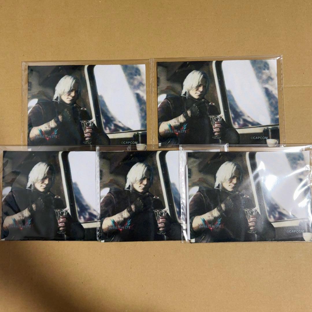 デビルメイクライ5　カプくじ　マルチクロス　ダンテ　5枚セット