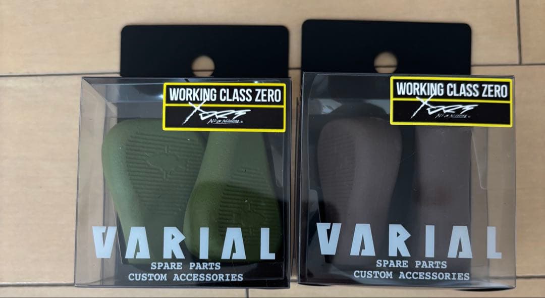 新品未開封　DRT フラットノブ　2色セット　WCZ×DRT　FLAT KNOB未使用