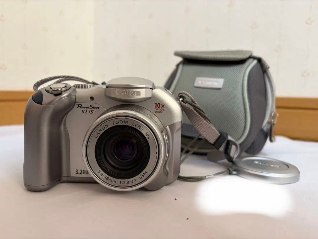 Canon PowerShot S1 IS 3.2メガ　カメラ　単３電池稼働Canon;有些许损伤或污渍